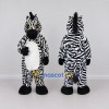 Custom Black and White Zebra Character Mascot Costume Adult Full Body Suit for School Events Custom Black and White Zebra Character Mascot Costume Adult Full Body Suit for School Events