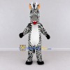Custom Black and White Zebra Mascot Costume Adult Full Body Suit for Wildlife Events Custom Black and White Zebra Mascot Costume Adult Full Body Suit for Wildlife Events