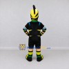 Custom Yellow and Black Zebra in Sunglasses and Sportswear Mascot Costume Adult Full Body Suit for Sports Events Custom Yellow and Black Zebra in Sunglasses and Sportswear Mascot Costume Adult Full Body Suit for Sports Events