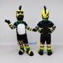 Custom Yellow and Black Zebra in Sunglasses and Sportswear Mascot Costume Adult Full Body Suit for Sports Events