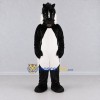 Custom Black and White Horse Mascot Costume Adult Full Body Suit for Farm Events Custom Black and White Horse Mascot Costume Adult Full Body Suit for Farm Events