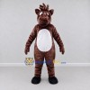 Custom Brown and White Horse Character Mascot Costume Adult Full Body Suit for Farm Events Custom Brown and White Horse Character Mascot Costume Adult Full Body Suit for Farm Events