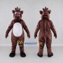Custom Brown and White Horse Character Mascot Costume Adult Full Body Suit for Farm Events