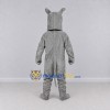 Custom Gray Dog Mascot Costume Adult Full Body Suit for Community Events Custom Gray Dog Mascot Costume Adult Full Body Suit for Community Events