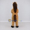 Custom Tan and Brown Horse Mascot Costume Adult Full Body Suit for Farm Events