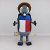 Custom Gray and Brown Walrus in a Cowboy Hat Mascot Costume Adult Full Body Suit for Ocean Events Custom Gray and Brown Walrus in a Cowboy Hat Mascot Costume Adult Full Body Suit for Ocean Events