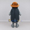 Custom Gray and Brown Walrus in a Cowboy Hat Mascot Costume Adult Full Body Suit for Ocean Events Custom Gray and Brown Walrus in a Cowboy Hat Mascot Costume Adult Full Body Suit for Ocean Events