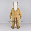 Custom Tan and White Horse Mascot Costume Adult Full Body Suit for Farm Events Custom Tan and White Horse Mascot Costume Adult Full Body Suit for Farm Events