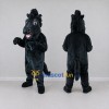 Custom Black Horse Mascot Costume Adult Full Body Suit for Farm Events Custom Black Horse Mascot Costume Adult Full Body Suit for Farm Events