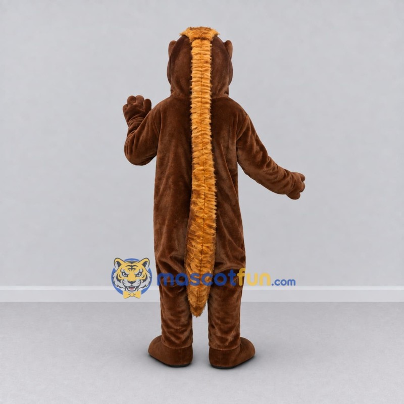 Custom Brown and Golden Tan Horse Character Mascot Costume Adult Full Body Suit for Farm Events Custom Brown and Golden Tan Horse Character Mascot Costume Adult Full Body Suit for Farm Events