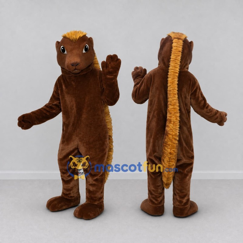 Custom Brown and Golden Tan Horse Character Mascot Costume Adult Full Body Suit for Farm Events Custom Brown and Golden Tan Horse Character Mascot Costume Adult Full Body Suit for Farm Events