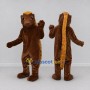 Custom Brown and Golden Tan Horse Character Mascot Costume Adult Full Body Suit for Farm Events