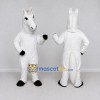Custom White Horse Mascot Costume Adult Full Body Suit for Farm Events