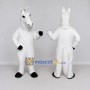 Custom White Horse Mascot Costume Adult Full Body Suit for Farm Events