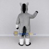 Custom Gray and White Horse Mascot Costume Adult Full Body Suit for Farm Events Custom Gray and White Horse Mascot Costume Adult Full Body Suit for Farm Events