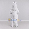 Custom White and Silver Unicorn Mascot Costume Adult Full Body Suit for Theme Parties Custom White and Silver Unicorn Mascot Costume Adult Full Body Suit for Theme Parties