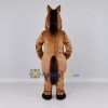 Custom Brown and Black Horse Mascot Costume Adult Full Body Suit for Farm Events Custom Brown and Black Horse Mascot Costume Adult Full Body Suit for Farm Events