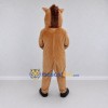 Custom Tan and Brown Wild Boar Mascot Costume Adult Full Body Suit for Sports Events