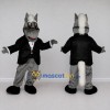 Custom Gray and Black Horse in a Tuxedo Jacket Mascot Costume Adult Full Body Suit for Theme Parties Custom Gray and Black Horse in a Tuxedo Jacket Mascot Costume Adult Full Body Suit for Theme Parties