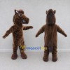 Custom Brown Horse Mascot Costume Adult Full Body Suit for Farm Events Custom Brown Horse Mascot Costume Adult Full Body Suit for Farm Events