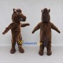 Custom Brown Horse Mascot Costume Adult Full Body Suit for Farm Events