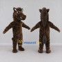 Custom Brown Horse Mascot Costume Adult Full Body Suit for Farm Events