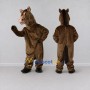 Custom Brown Horse Mascot Costume Adult Full Body Suit for Farm Events