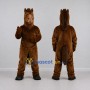 Custom Brown Horse Mascot Costume Adult Full Body Suit for Farm Events