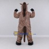Custom Brown and White Horse with a Bridle Mascot Costume Adult Full Body Suit for Farm Events Custom Brown and White Horse with a Bridle Mascot Costume Adult Full Body Suit for Farm Events