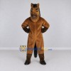 Custom Brown and Black Horse Mascot Costume Adult Full Body Suit for Farm Events