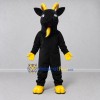 Custom Black and Yellow Goat Mascot Costume Adult Full Body Suit for Farm Events Custom Black and Yellow Goat Mascot Costume Adult Full Body Suit for Farm Events