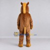 Custom Brown and Golden Tan Horse Mascot Costume Adult Full Body Suit for Farm Events