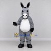Custom Gray and White Donkey Mascot Costume Adult Full Body Suit for Farm Events Custom Gray and White Donkey Mascot Costume Adult Full Body Suit for Farm Events