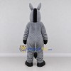 Custom Gray and White Donkey Mascot Costume Adult Full Body Suit for Farm Events Custom Gray and White Donkey Mascot Costume Adult Full Body Suit for Farm Events