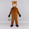 Custom Brown and White Horse Mascot Costume Adult Full Body Suit for Farm Events Custom Brown and White Horse Mascot Costume Adult Full Body Suit for Farm Events