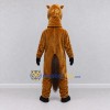 Custom Brown and White Horse Mascot Costume Adult Full Body Suit for Farm Events Custom Brown and White Horse Mascot Costume Adult Full Body Suit for Farm Events