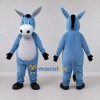 Custom Blue and White Donkey Mascot Costume Adult Full Body Suit for School Events Custom Blue and White Donkey Mascot Costume Adult Full Body Suit for School Events