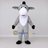 Custom Gray and White Donkey Mascot Costume Adult Full Body Suit for Farm Events Custom Gray and White Donkey Mascot Costume Adult Full Body Suit for Farm Events