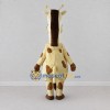 Custom Cream and Brown Giraffe Mascot Costume Adult Full Body Suit for Wildlife Events