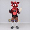 Custom Red and Black Robot Pirate Fox Mascot Costume Adult Full Body Suit for Theme Parties Custom Red and Black Robot Pirate Fox Mascot Costume Adult Full Body Suit for Theme Parties