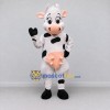 Custom Black and White Cow Mascot Costume Adult Full Body Suit for Farm Events Custom Black and White Cow Mascot Costume Adult Full Body Suit for Farm Events