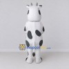 Custom White and Gray Cow Mascot Costume Adult Full Body Suit for Farm Events Custom White and Gray Cow Mascot Costume Adult Full Body Suit for Farm Events