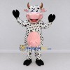 Custom Black and White Spotted Cow Mascot Costume Adult Full Body Suit for Farm Events Custom Black and White Spotted Cow Mascot Costume Adult Full Body Suit for Farm Events