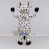Custom Black and White Spotted Cow Mascot Costume Adult Full Body Suit for Farm Events Custom Black and White Spotted Cow Mascot Costume Adult Full Body Suit for Farm Events