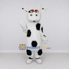 Custom Black and White Cow Mascot Costume Adult Full Body Suit for Farm Events Custom Black and White Cow Mascot Costume Adult Full Body Suit for Farm Events