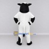 Custom Black and White Cow Mascot Costume Adult Full Body Suit for Farm Events Custom Black and White Cow Mascot Costume Adult Full Body Suit for Farm Events