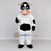 Custom Black and White Cow Mascot Costume Adult Full Body Suit for Farm Events Custom Black and White Cow Mascot Costume Adult Full Body Suit for Farm Events