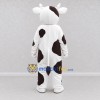 Custom Brown and White Cow Mascot Costume Adult Full Body Suit for Farm Events Custom Brown and White Cow Mascot Costume Adult Full Body Suit for Farm Events