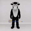 Custom Black and Gray Bull Mascot Costume Adult Full Body Suit for Sports Events Custom Black and Gray Bull Mascot Costume Adult Full Body Suit for Sports Events