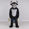 Custom Black and Gray Bull Mascot Costume Adult Full Body Suit for Sports Events Custom Black and Gray Bull Mascot Costume Adult Full Body Suit for Sports Events